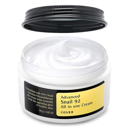 Crème visage à la bave d'escargot